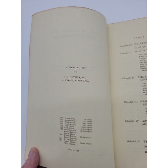 How to develop your child's intelligence by Getman, Gerald N VINTAGE PB book - Picture 4 of 9